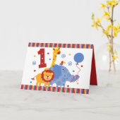 Carte faite sur commande de ęr anniversaire de (Fleur jaune)