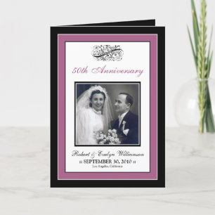 Carte faite sur commande de fête d'anniversaire