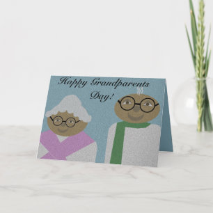 Carte faite sur commande de jour de grands-parents