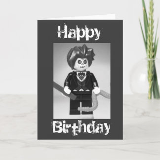 Carte faite sur commande de joyeux anniversaire de