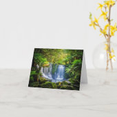 Carte faite sur commande de l'Australie d'automnes (Fleur jaune)