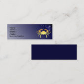 Carte faite sur commande de profil de signe de (Devant / Derrière)