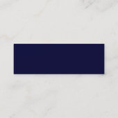 Carte faite sur commande de profil de signe de (Dos)