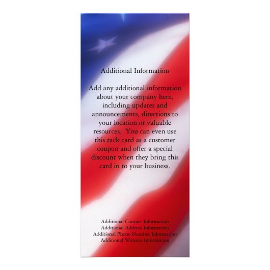 Carte faite sur commande de support, conception (Dos)