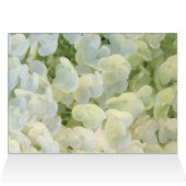 Carte faite sur commande d'hortensia blanc (Intérieur Horizontal (Haut))