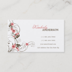 Carte faite sur commande élégante de profil de