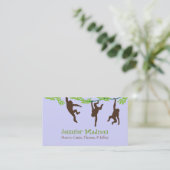 Carte faite sur commande mignonne de maman de (Debout devant)