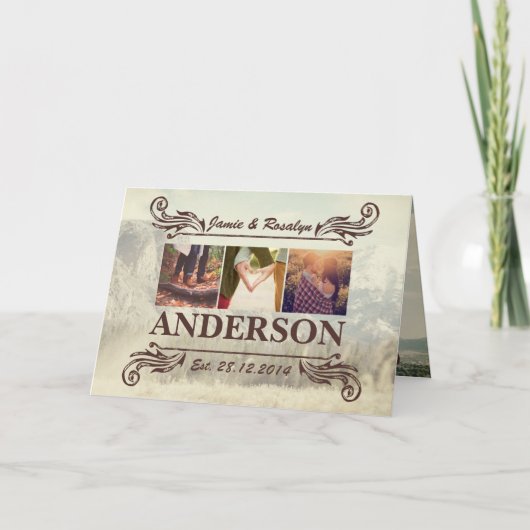 Carte Faites à votre propre hanche le rétro collage de (Devant)