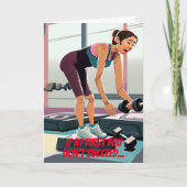 Carte Faites ce que votre formateur personnel a dit Anni (Devant)