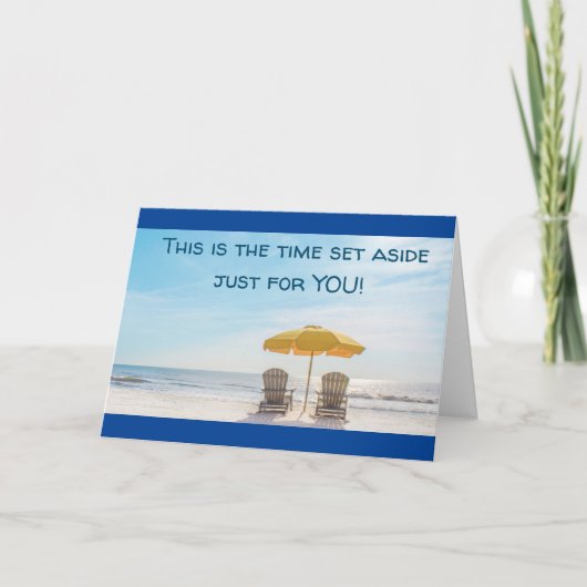 CARTE **FAITES CE QUI VOUS REND HEUREUX" (Devant)