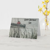 CARTE *FAITES CE QUI VOUS REND HEUREUX** SUR VOTRE "FILS (Fleur jaune)