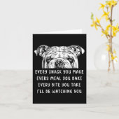 Carte Faites des collations Vous faites chaque repas Vou (Fleur jaune)