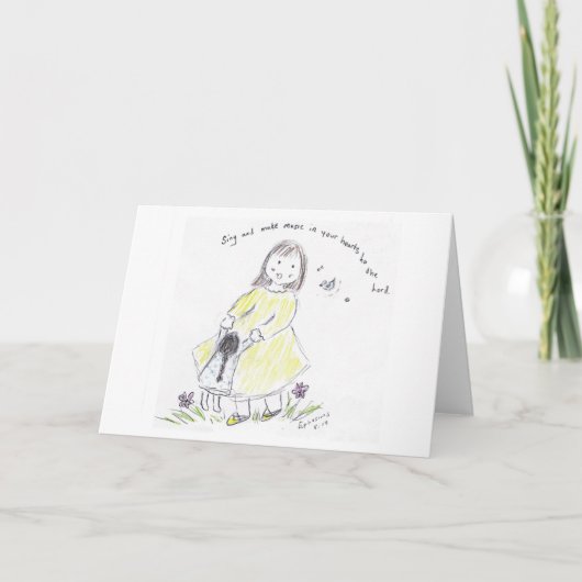 Carte Faites la musique (Devant)