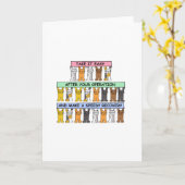 Carte Faites-le facilement après votre opération Cute Ca (Fleur jaune)