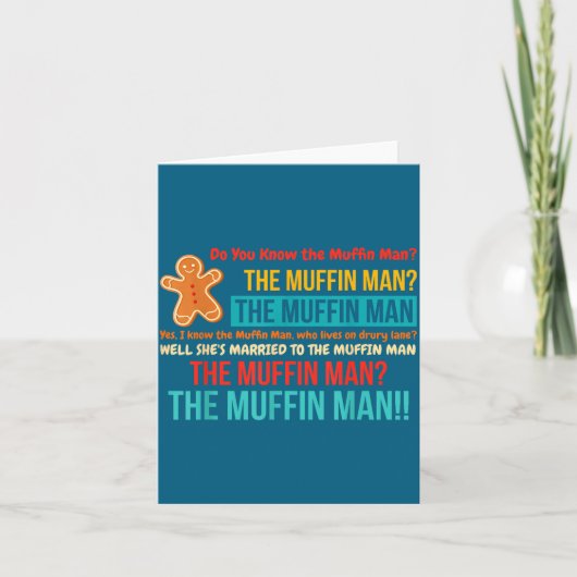 Carte Faites Le Savoir Muffin Muffin (Devant)