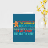 Carte Faites Le Savoir Muffin Muffin (Fleur jaune)