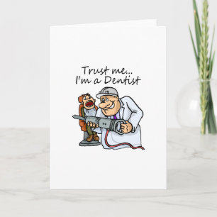 Carte Faites-moi confiance I Est Dentiste