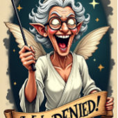 Carte Faites NIER À Votre Fée D'Anniversaire Souhaitée G