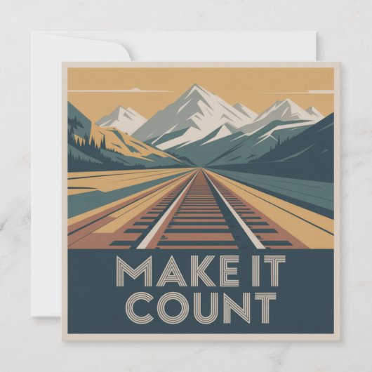 Carte Faites que ça compte (Devant)