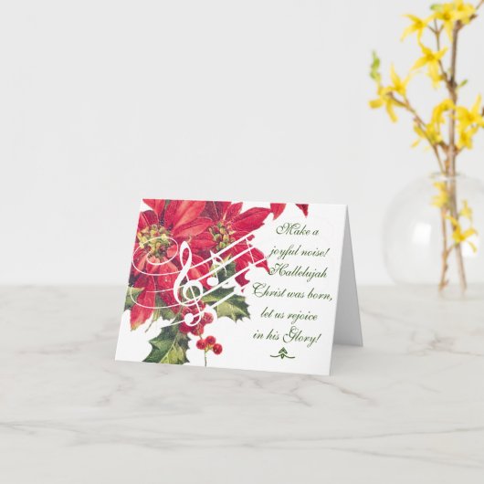 Carte Faites un bruit joyeux (Fleur jaune)