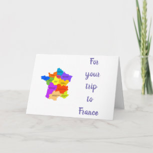CARTE FAITES UN "GRAND VOYAGE" EN *FRANCE*