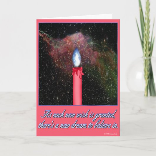 Carte Faites un souhait ! (Devant)