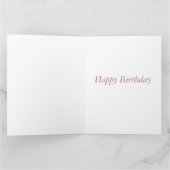 Carte "Faites un voeu" Gâteau d'anniversaire (Intérieur)
