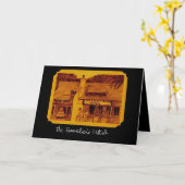 Carte Faites Un Voyage En Sécurité (Fleur jaune)