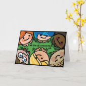 Carte faites une connexion. (Fleur jaune)