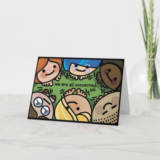 Carte faites une connexion. (Devant)