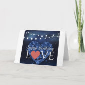 CARTE FAITES-VOUS "HEUREUX" POUR VOTRE ANNIVERSAIRE (Devant)