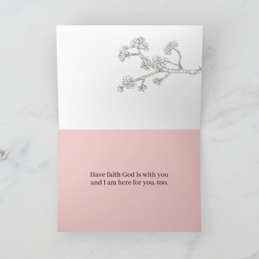 Carte Faith Encouragement Scripture Psalm 56 Tree (Intérieur)