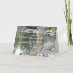 Carte Faith Humour Inspirationnel Citation Bible Christi