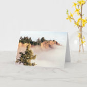 Carte Falaise de Kaluna dans l'océan de nuage (Fleur jaune)