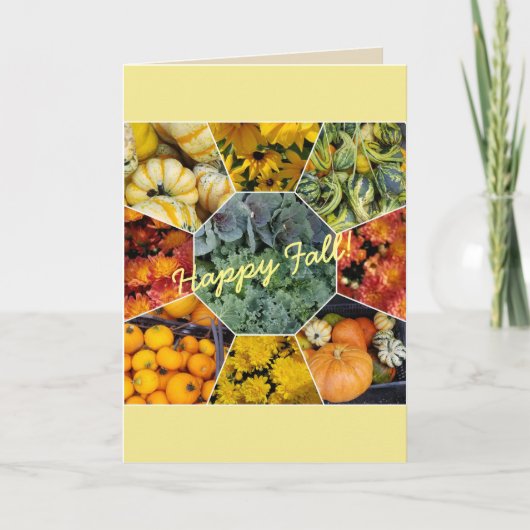 CARTE FALL BOUNTY - GREETING CARD (Devant)
