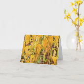 CARTE "FALL FOLIAGE" (MANIP NUMÉRIQUE). PHOTO) (Fleur jaune)