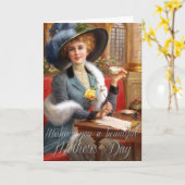 Carte Falln Beautiful Mother's Day (Fleur jaune)