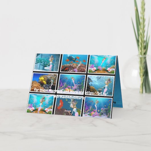 Carte Fameuse sirène (Dos)