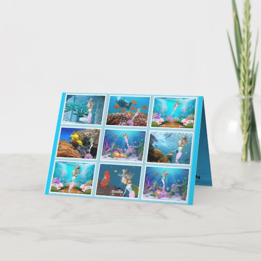 Carte Fameuse sirène (Dos)