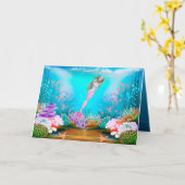 Carte Fameuse sirène (Fleur jaune)