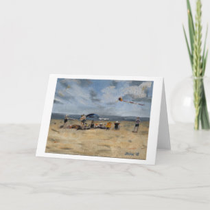 Carte Famille à la plage par Trina Chow
