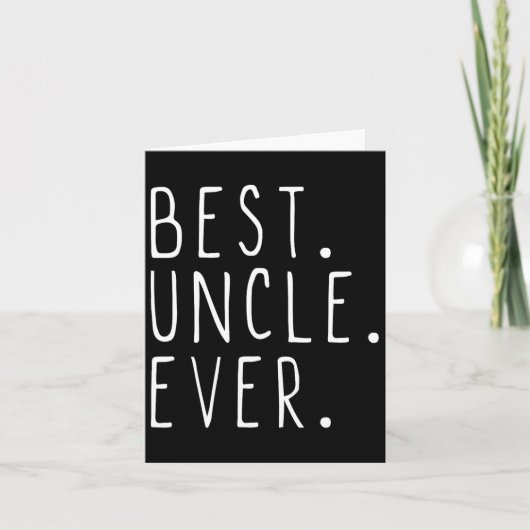 Carte Famille cool d'oncle Ever (Devant)