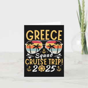Carte Famille de croisières Grèce 2025 Escadrons de vaca