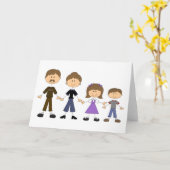 Carte Famille de la figure Stick (Fleur jaune)