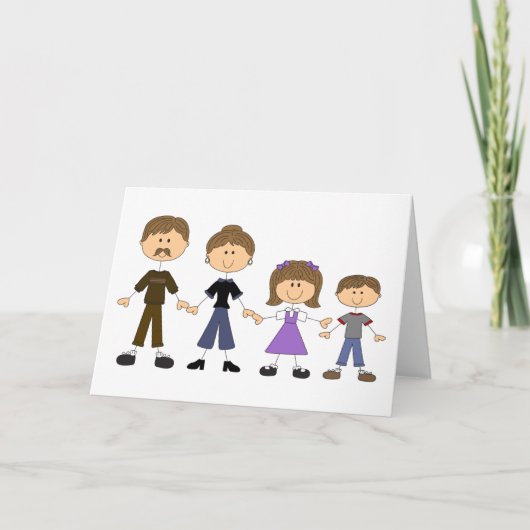 Carte Famille de la figure Stick (Devant)