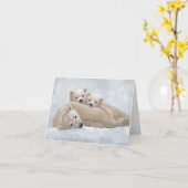 Carte Famille de l'Arctique (Fleur jaune)