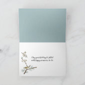 Carte Famille De Pingouins De Noël Dans Les Snowflakes (Intérieur)