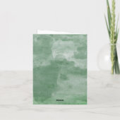 Carte Famille de typographie moderne simple et cool pour (Dos)