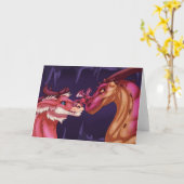 Carte Famille des Dragons (Fleur jaune)