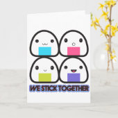Carte Famille d'Onigiri (Fleur jaune)
